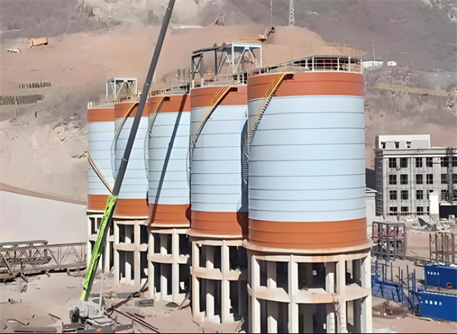 库尔勒高架钢板仓